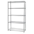 thumbnail image 1 of Wire 5 Shelf Starter Kit, Stainless - 36 x 48 x 86 in., 1 of 1