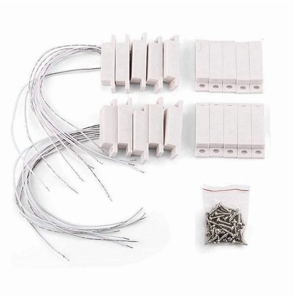 Wire Alarm Door Magnetic Sensor / Wired Door Window Sensor Home Alarm System / DC Sliding Motor Autogate System Sensor NC GC-32