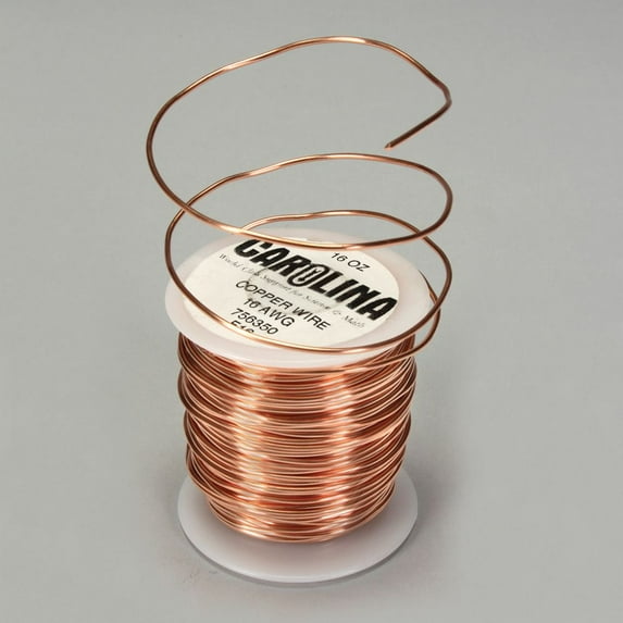 Wire, Bare Copper, 16 Gauge, 135 Ft