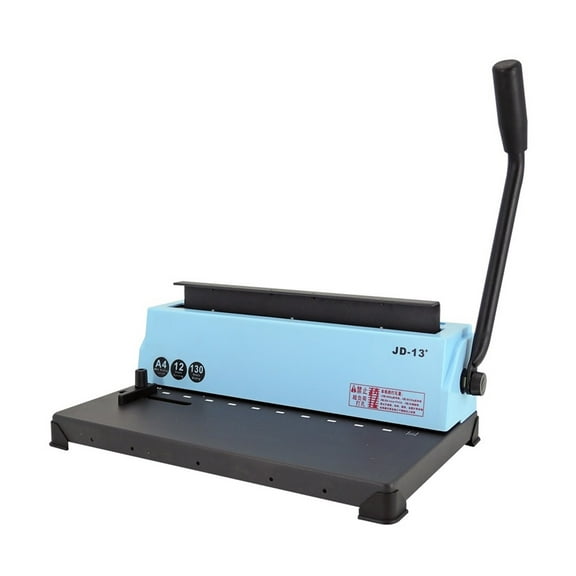 Wire Binding Machine Clip Binding Puncher Office Contract Tender Document Puncher 10 Hole Clip Binding Machine ,Easy to Use