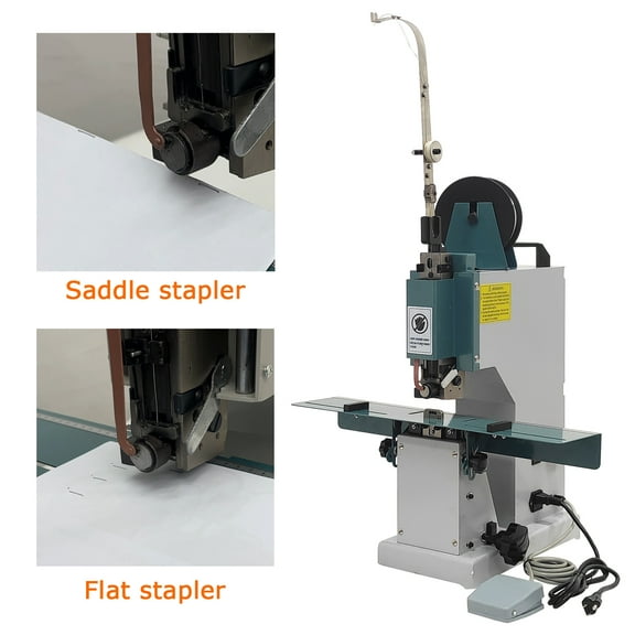 Wire Binding Machine Flat Stapler Saddle Stapler Electric Stapler Machine 110V