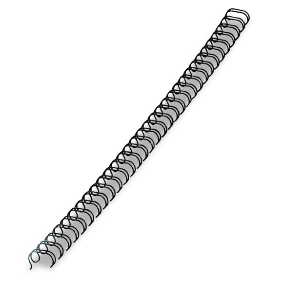 Fellowes Mfg Co. 5255201 0.31 in. Diameter 50 Sheet Capacity Wire Bindings - Black (25/Pack)