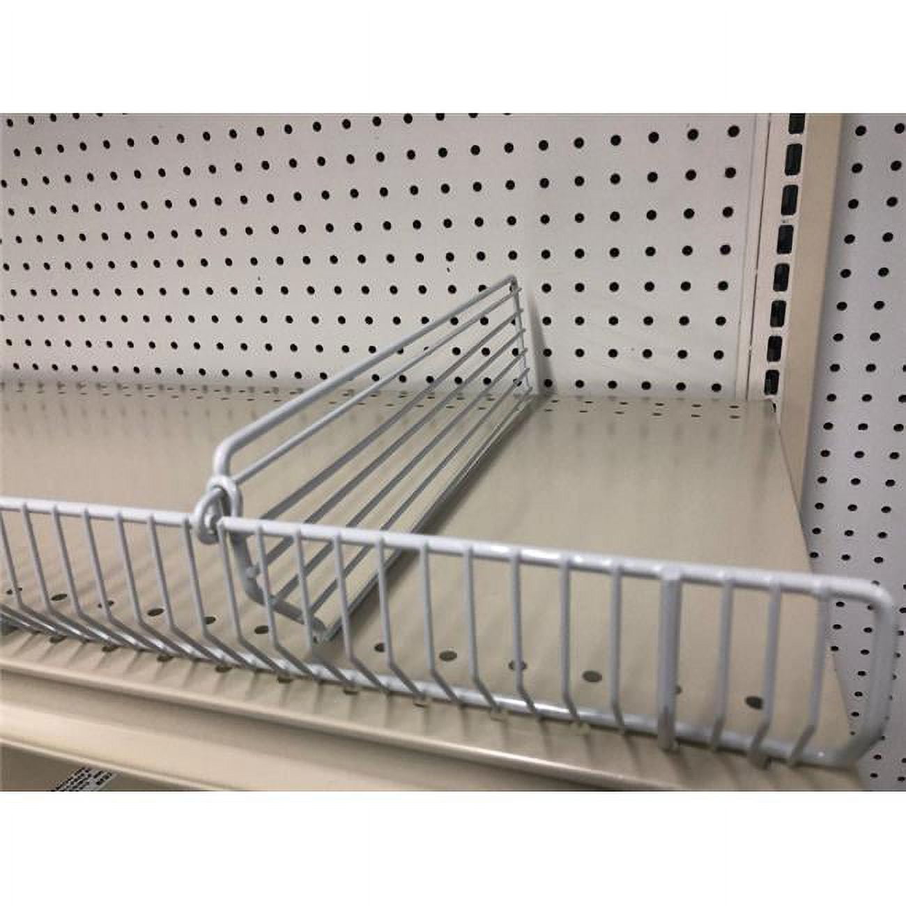 Wire Binning Shelving Unit, Gray