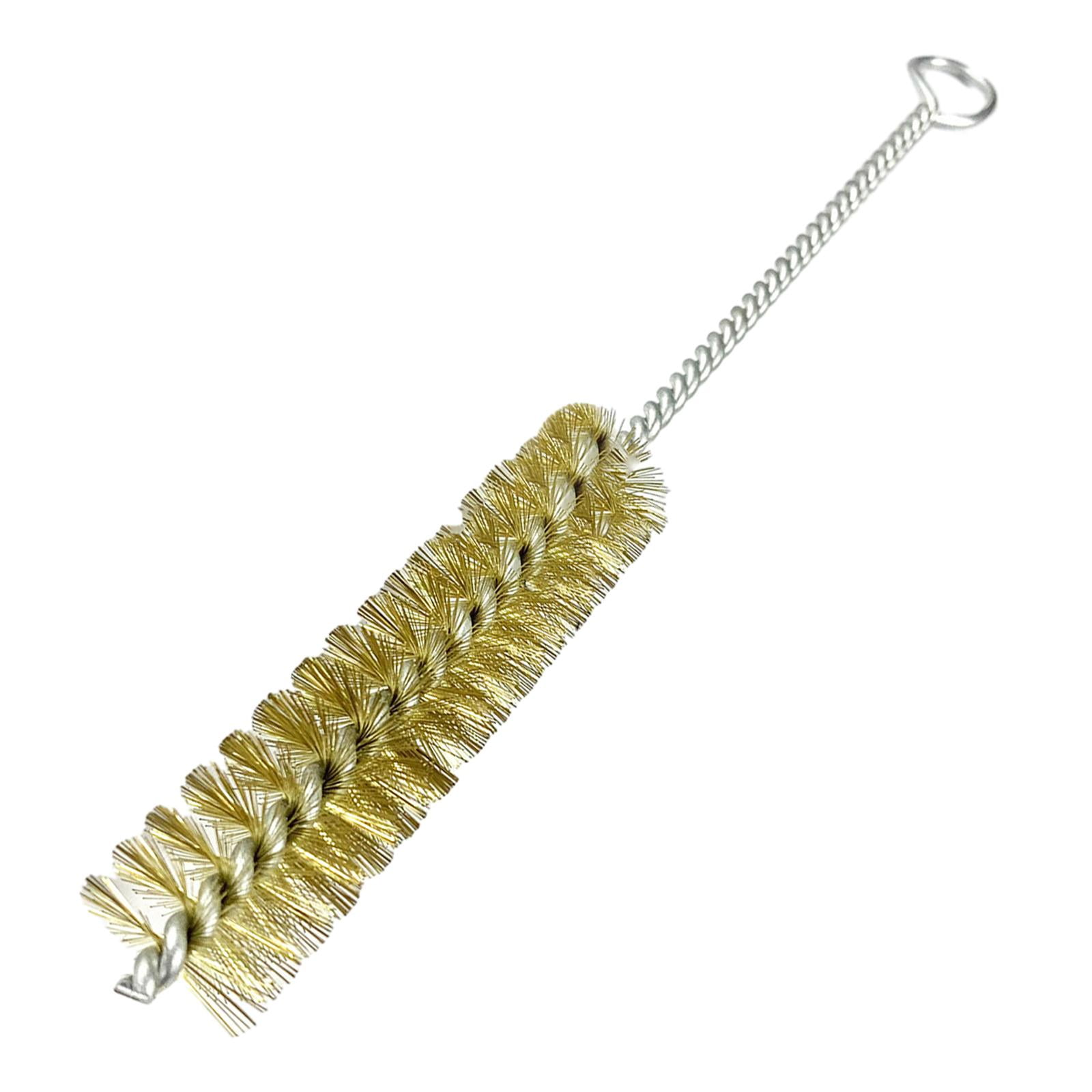 Wire Brush Pipe Cleaning Brush for Narrow Neck Skinny Space, Rust Cleaner  Brass Brush Durable Tube Brush for Polishing Tube Automotive Cleaning  Diameter 10mm 