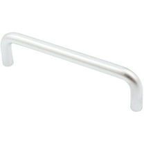 Wire Cabinet Pull, 96 Millimeters, Satin Chrome by Stone Harbor Hardware