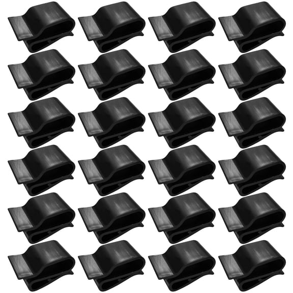 Wire Cable Clips Trailer Frame Clamp Solar Panel Clip Management Plastic Wiring Photovoltaic Double Electrical Cord