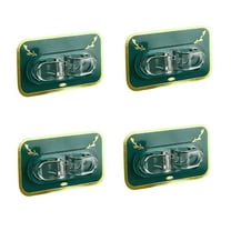 Wire & Cable Organizers, Green, 4 Count