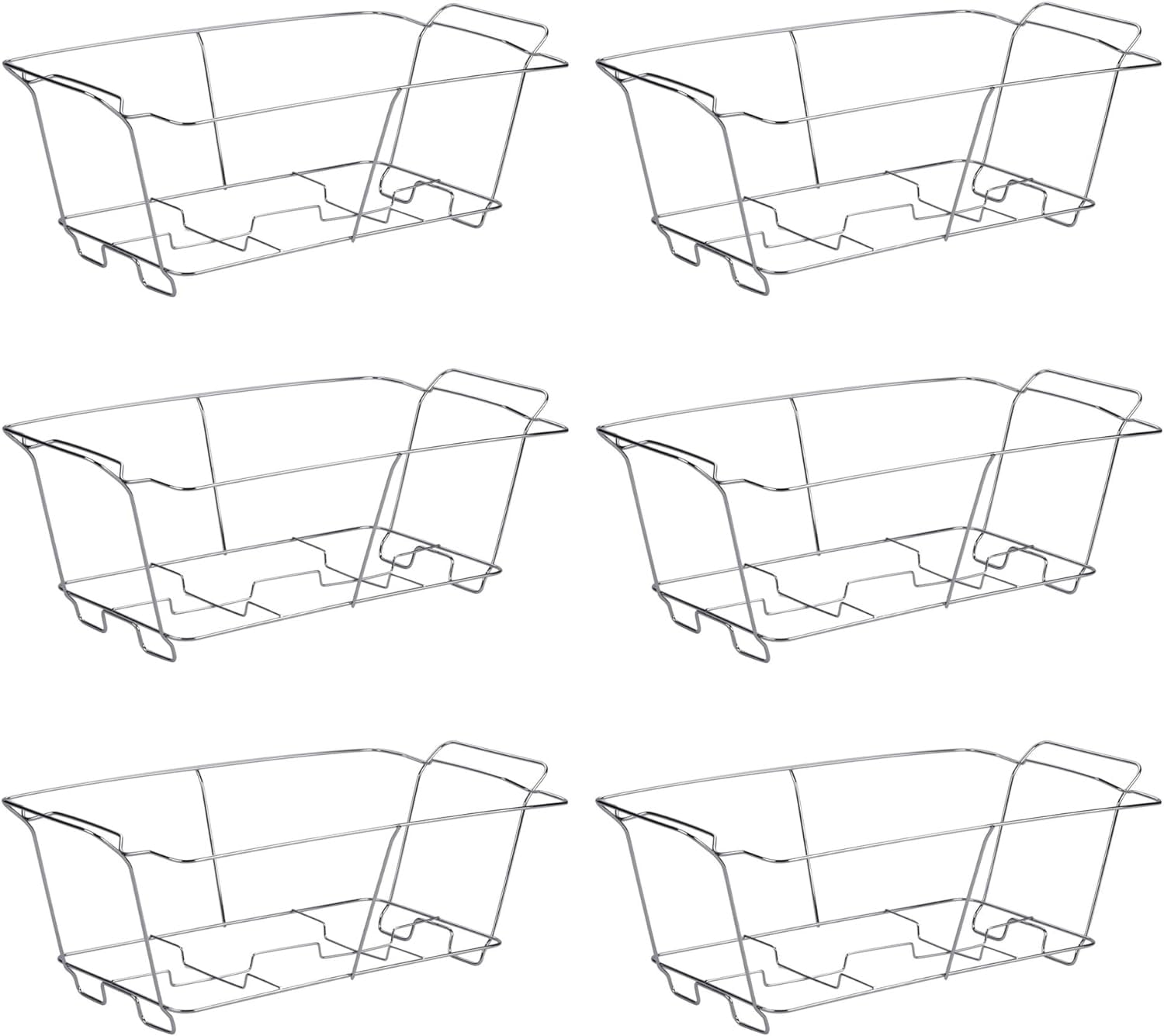 Wire Chafing Racks Food Warmer for Buffet Party Chafer Aluminum Pan