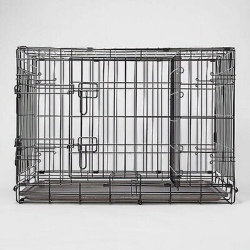 Wire Collapsible Dog Crate XS/S Black Boots & Barkley