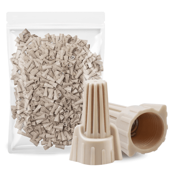 Wire Connector Nuts, Wing Wire End Connector Caps,Rib Caps for Connecting Wires,Spring Screw Terminal