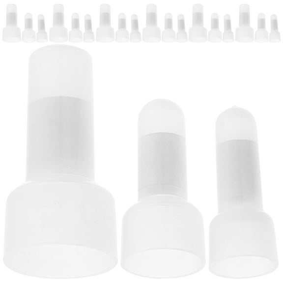 Wire Connector Salt Plugs Shakers and Pepper Stoppers Multi-grid Trays White