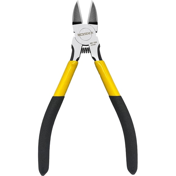 Wire Cutter,6.5 inch Side Cutters,Spring Loaded Wire Cutters for Crafting,Flush Cutter,Ultra Sharp for Jewelry Making,Flush Cut Pliers,Dikes Wire Cutters,Floral Wire Cutter,Snips
