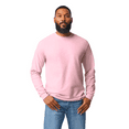 thumbnail image 1 of Wire Delight Men’s Crewneck Long Sleeve Tee, Durable Cotton Classic Fit T-shirts, Light Pink, S, 1 of 5