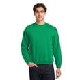 thumbnail image 1 of Wire Delight Men’s Heavy Blend Crewneck Sweatshirt, Durable Cotton-Poly Fleece, Irish Green, 2XL, 1 of 5