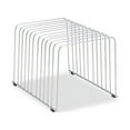 thumbnail image 1 of Wire Desktop Organizer 11 Sections, Letter to Legal Size Files, 9" x 11.38" x 8", Silver, 1 of 3