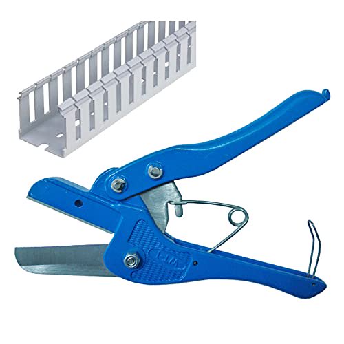 Wire Duct Cutter Plastic Raceway PVC Conduit Cutting Tool Metal Shears
