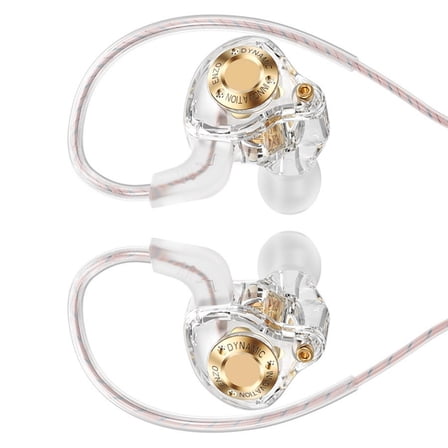 Wire Earbuds With Dynamic Driver And Inlines Microphone Headphones For Gaming Music And Call In Ear Headphones