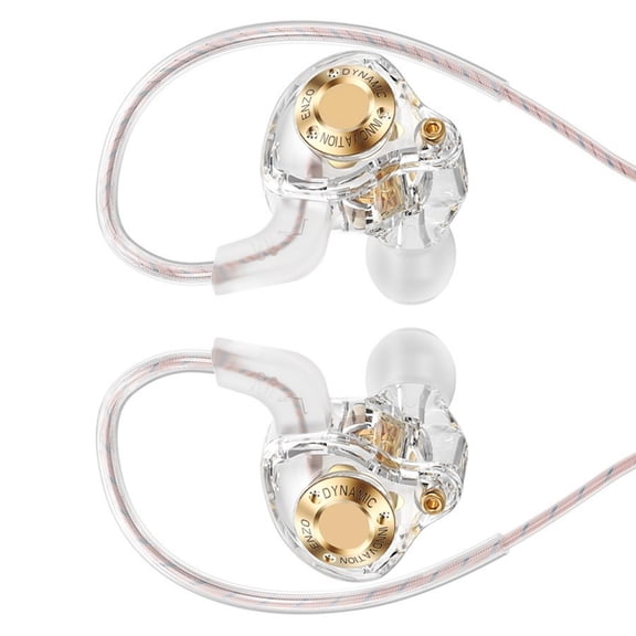 Wire Earbuds With Dynamic Driver And Inlines Microphone Headphones For Gaming Music And Call In Ear Headphones