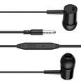 thumbnail image 1 of Wire Earphones Builtin Mic 3.5mm for Mobile PC Gaming Noise Cancelling Earbud, 1 of 8