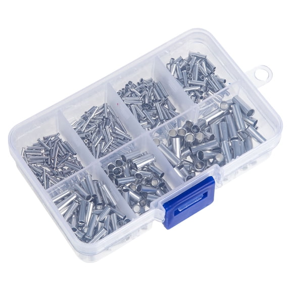 ifundom 600-Piece Wire End Terminal Kit with High Tensile Strength for Electrical Wiring Connections