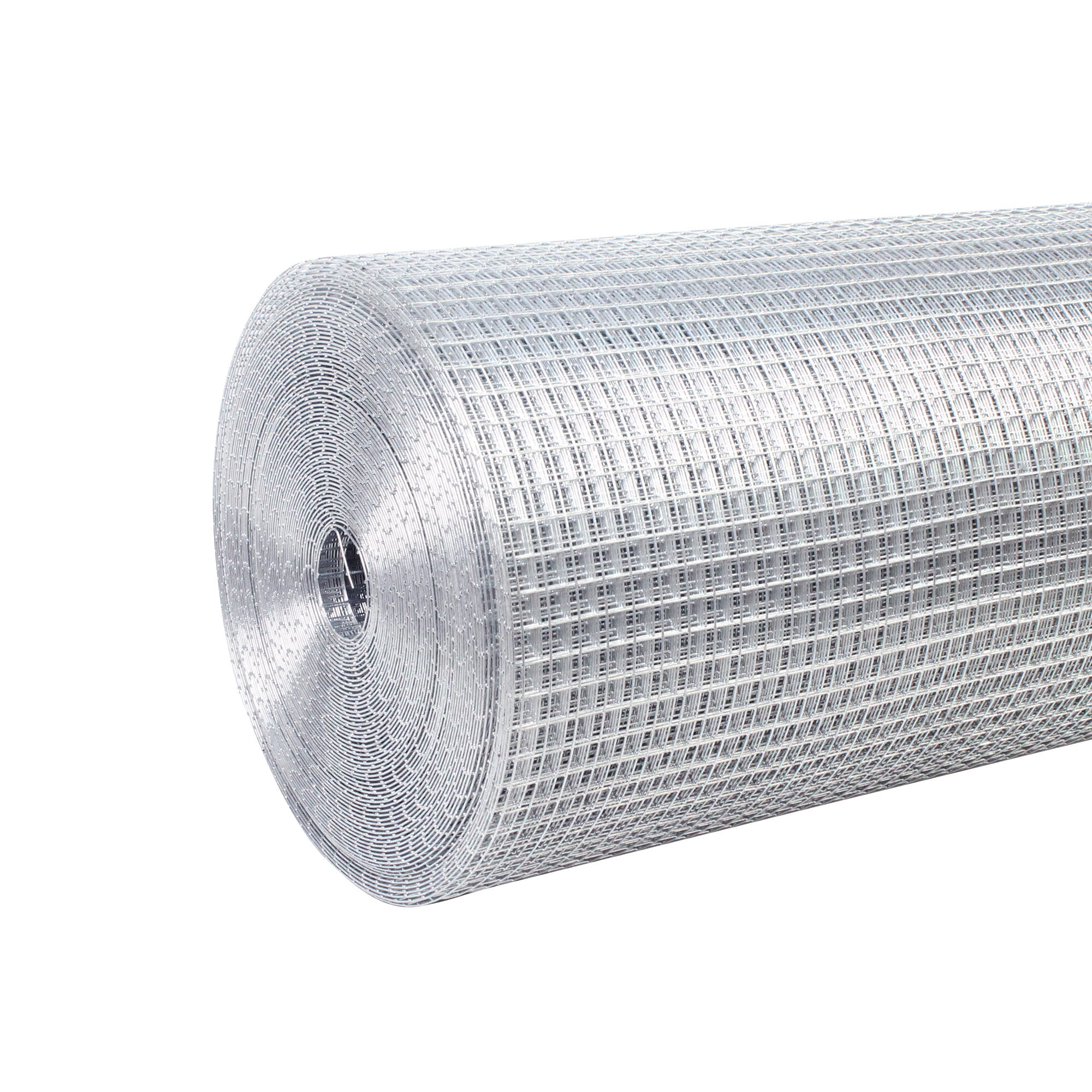 Wire Fencing Hardware Cloth 1/4 inch 48in x 50ft 23 Gauge, Hot-dip Galvanized After Welding Chicken Wire Fence Roll Garden Plant Welded Metal Wire Fencing Roll, Rabbit Cages Snake Fence,Chain Link Fe