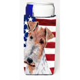 thumbnail image 1 of Wire Fox Terrier With American Flag USA Michelob Ultra bottle sleeves For Slim Cans - 12 Oz., 1 of 1