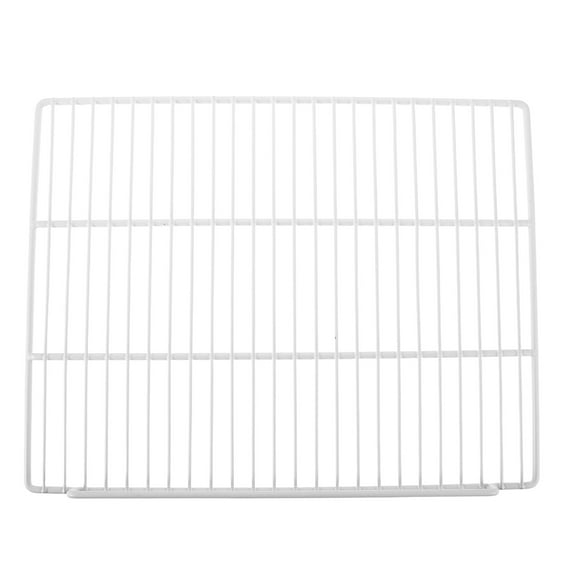 Heavy Duty Wire Fridge Shelf Organizer with Removable Freezer Divider Mesh Separators for Home, Commercial, and Retail Storage Display