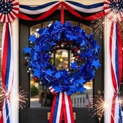 Wire Garland, 25 Ft Star Tinsel Garland Wedding Party Decoration for Christmas Tree, Home, Birthday, Festive Ornament