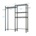 Wire Garment Rack Heavy Duty Clothes Rack Laundry Room Drying Rack