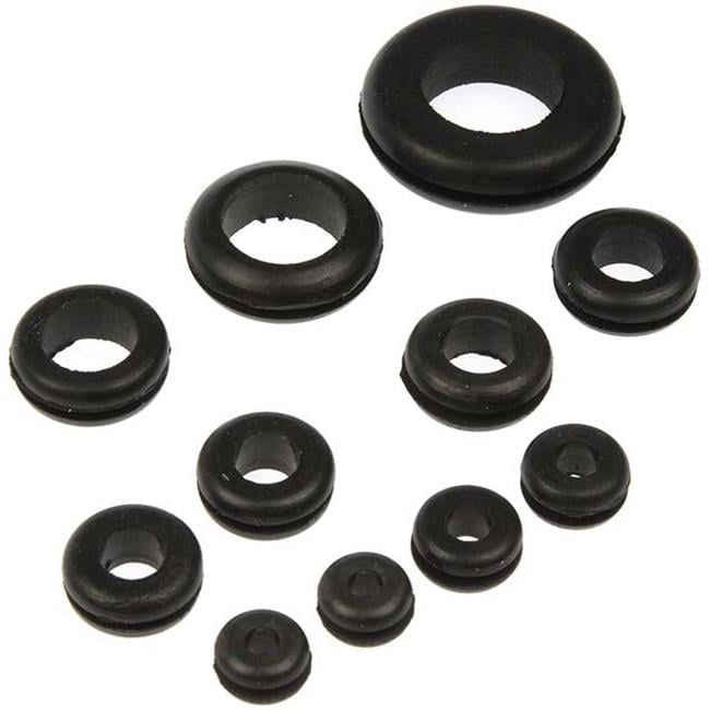Wire Grommet Assortment - Black