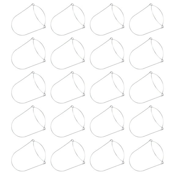 MLINS 20pcs Stainless Steel Wire Handles for Canning Jars
