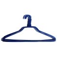 Wire Hangers 18" Standard Clothes Hangers … (50) (Blue)