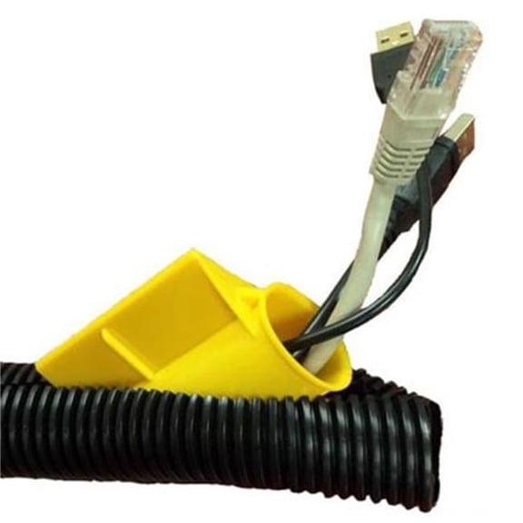 Wire Loom Tool - Yellow - Small - Efficient Cable Management Tool