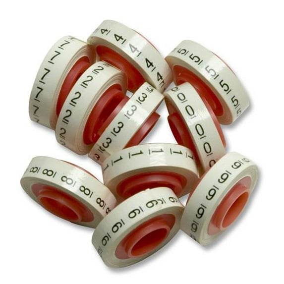 Wire Markr Refill, Printed, Slf-Adhes, PK10