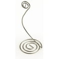 thumbnail image 1 of Wire Memo Holders with Scroll Base and Clip, 6 inches tall - Set of 100 - Silver (CURV6SLV), 1 of 1