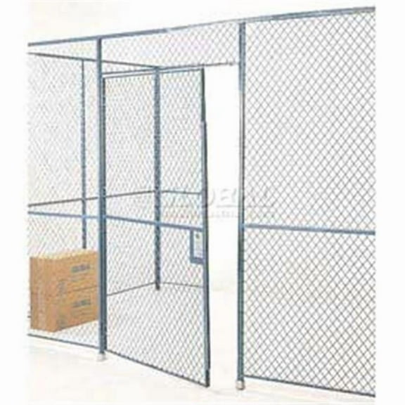Wire Mesh Gray Hinged Door - Gray - 8 x 4 in.