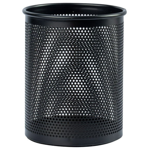 Wire Mesh Pencil Pen Cup, Black