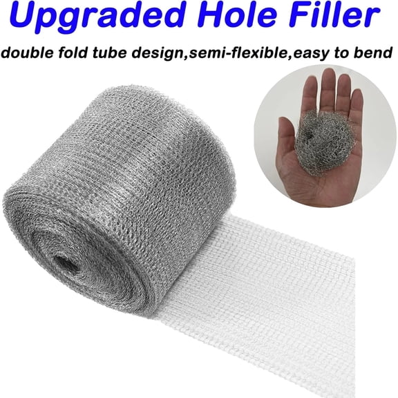 Wire Mesh for Mice Control 5x36Ft Stainless Steel Flexible Mesh Rodent Barrier
