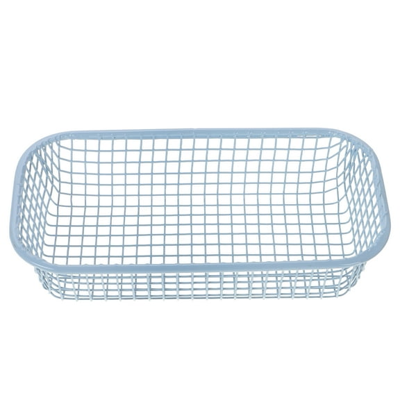 Wire Metal Basket For Organizing Decorative Storage Hollow Tray For Desk Kitchen Bathroom Small Iron Wire Basket Utensils Container