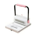 thumbnail image 1 of Wire Or Spiral Coil Compatible Cinch Book Binding Machine With Integrated Slide Ruler For Making Professional Thick Boo ,Easy to Use, 1 of 6