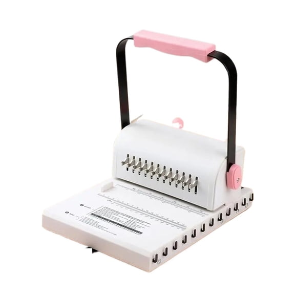 Wire Or Spiral Coil Compatible Cinch Book Binding Machine With Integrated Slide Ruler For Making Professional Thick Boo ,High Compatibility