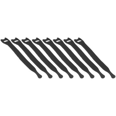 Wire Organizer, Washable Reusable Multipurpose 25Pcs/Pack Wearproof Nylon Fastening Cable Straps for Computer Phone Headset Network(15cm Pack)