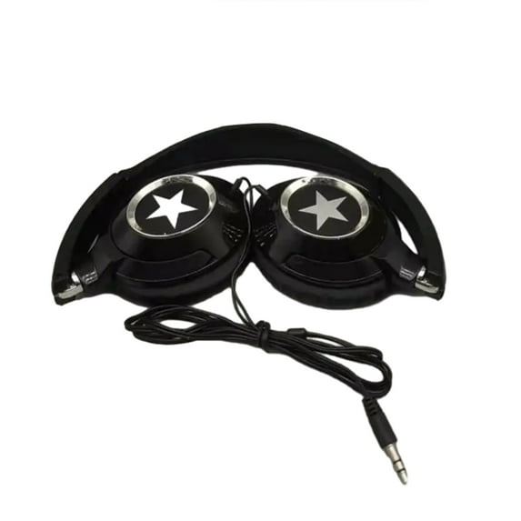 Wire Over Ear Headphones Studio Monitor & Mixing Stereos Headsets with 47inch Cable 3.5mm Plug for PC Mobile