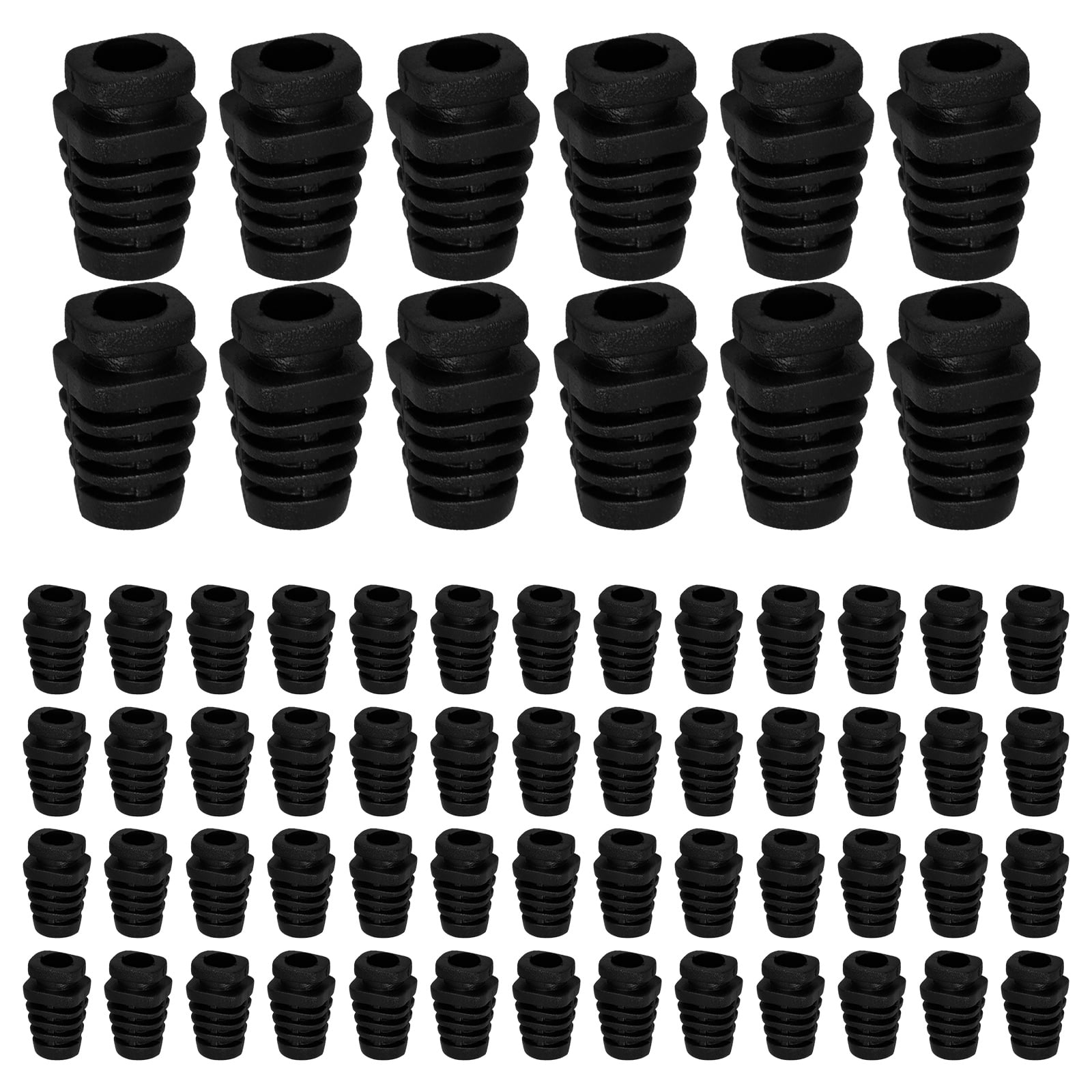 Wire Protector 100 Pcs Cable Strain Relief Connector Thread Holder ...