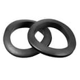 thumbnail image 1 of Wire Protector Oil Resistant Rubber Grommets 50mm Mounting Dia 5Pcs Black, 1 of 3