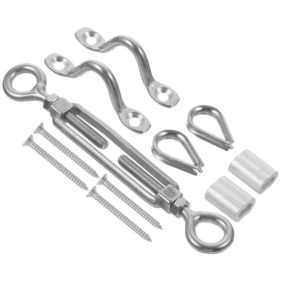 Wire Rope Accessories Strainer Filter Stainless Steel Turnbuckle Wire Tensioner Eye and Eye Open-Body Turnbuckle