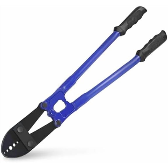 Wire Rope Crimping Tool, 24 Inch Hand Swaging pliers, 5 Cavity 1/16" 3/32" 1/8" 5/32" 3/16", Crimping Tools for Copper and Aluminum Oval Sleeves and Stop Sleeves$$Tools & Hardware Other