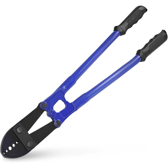 Wire Rope Crimping Tool, 24 Inch Hand Swaging pliers, 5 Cavity 1/16" 3/32" 1/8" 5/32" 3/16", Crimping Tools for Copper and Oval Sleeves and Stop Sleeves