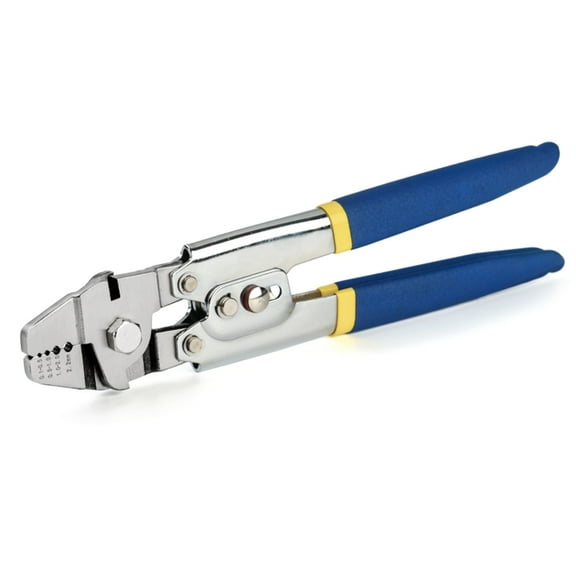 Wire Rope Crimping Tool for Sleeves Aluminum Double Ferrule Swaging Crimper Tool for Fishing Fastening Plier Tool