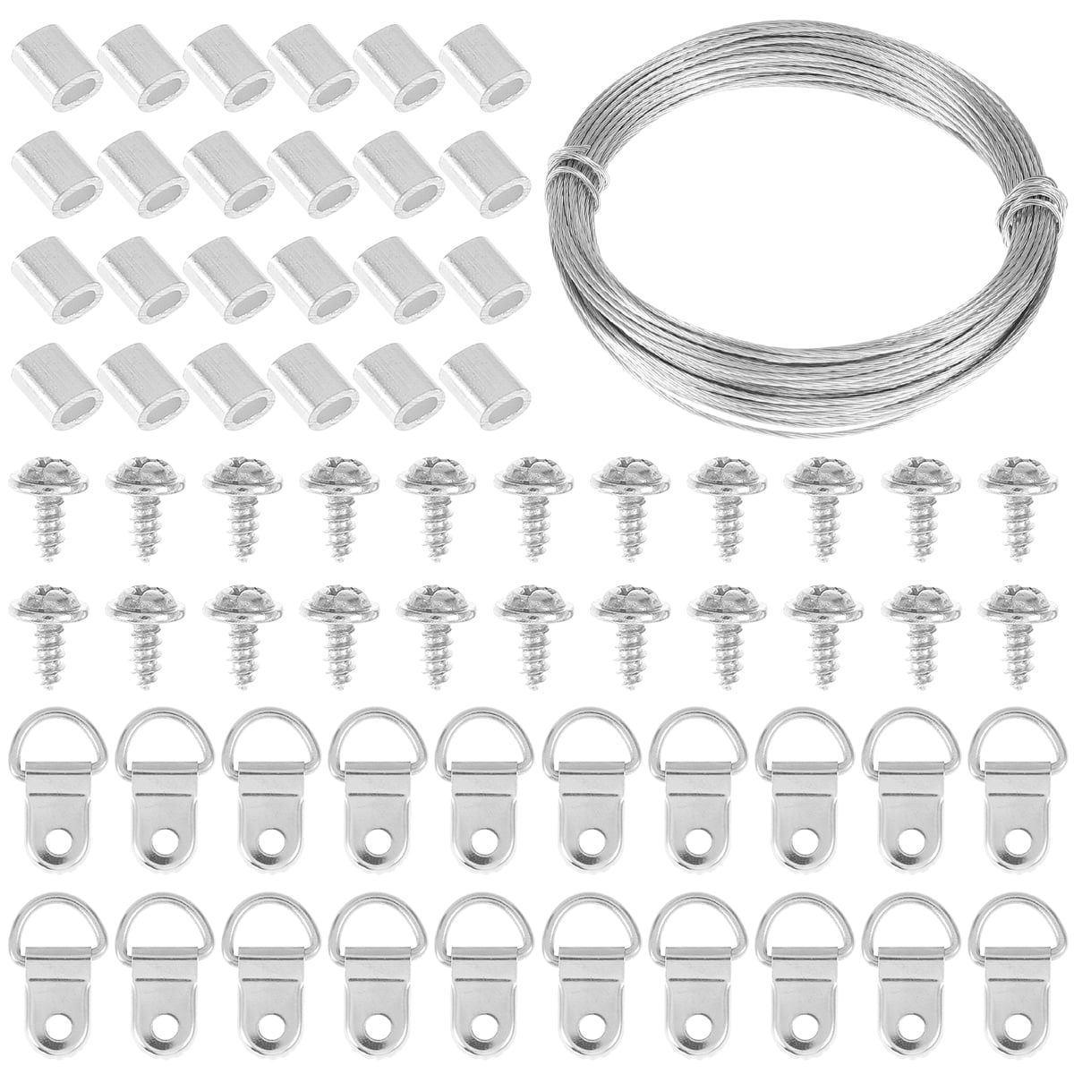 Wire Rope Kit 32.5FT 33LB Wire Pergola Kit Stainless Steel Turnbuckle Wire Tensioner Heavy Duty